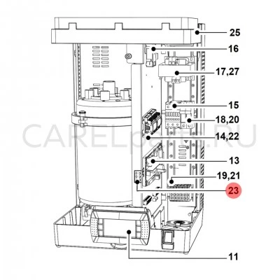 0605595AXX Предохранитель керамический CAREL 0605595AXX Предохранитель керамический CAREL