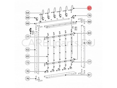 14C531A097 Гибкая трубка CAREL 1/8