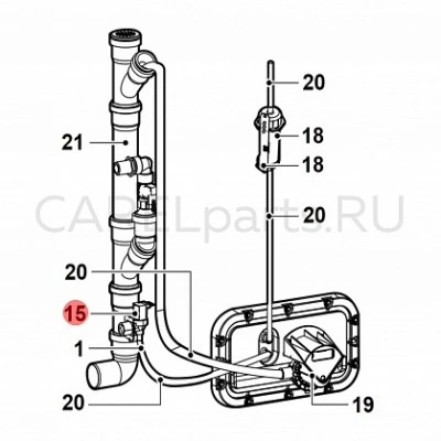 KITVC00040 Клапан питающий CAREL KITVC00040 Клапан питающий CAREL