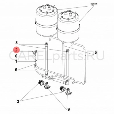 KITVC10140 Клапан питающий CAREL KITVC10140 Клапан питающий CAREL
