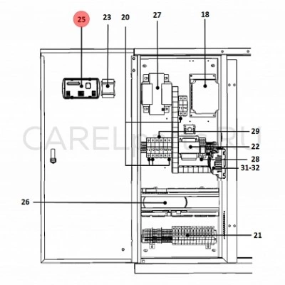 PGD1000FW0 Дисплей CAREL PGD1 PGD1000FW0 Дисплей CAREL PGD1