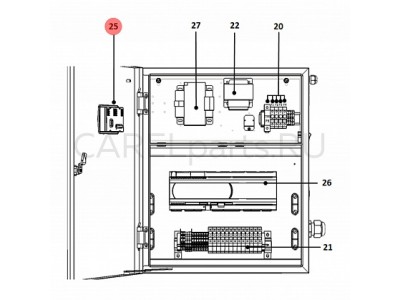 PGD1000FW0 Дисплей CAREL PGD1