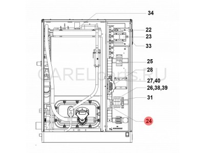 THP00A0000 Защитный термостат CAREL