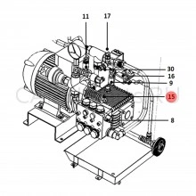 UAKCV0HP01 Клапан насоса регулятора высокого давления CAREL, нержавеющая сталь