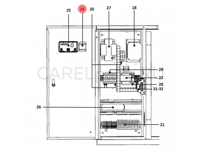 UAKINT0000 Силовой рубильник CAREL UAKINT0000 Силовой рубильник CAREL
