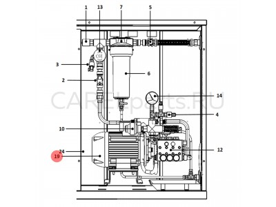 UAKM075F50 Комплект электродвигателей CAREL UAKM075F50 Комплект электродвигателей CAREL