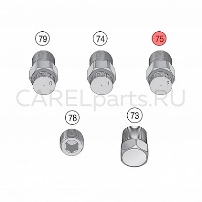 UAKMTP2000 Форсунки 4 л/ч CAREL UAKMTP2000 Форсунки 4 л/ч CAREL