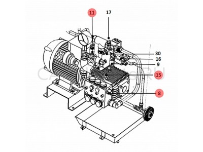 UAKP100D01 Помпа CAREL для UA100**401, нержавеющая сталь UAKP100D01 Помпа CAREL для UA100**401, нержавеющая сталь