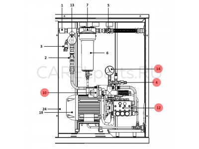 UAKP320D11 Помпа CAREL для UA320**411, нержавеющая сталь +SM UAKP320D11 Помпа CAREL для UA320**411, нержавеющая сталь +SM