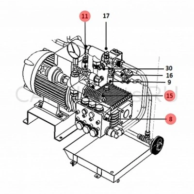 UAKP460D12 Помпа CAREL для UA460*412, нержавеющая сталь +SM, без силикона UAKP460D12 Помпа CAREL для UA460*412, нержавеющая сталь +SM, без силикона