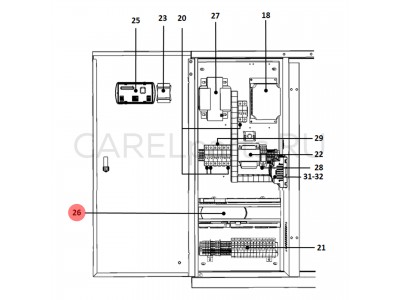 UAKPCO5Z00 Блок управления CAREL UAKPCO5Z00 Блок управления CAREL