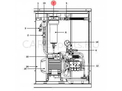 UAKVESS090 Корпус CAREL 9 UAKVESS090 Корпус CAREL 9