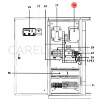 UAKVFD3000 Инвертер CAREL 3 кВт 400–460 В для UA1K0