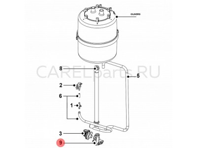 UEKCOLL000 Коллектор сливной CAREL UEKCOLL000 Коллектор сливной CAREL