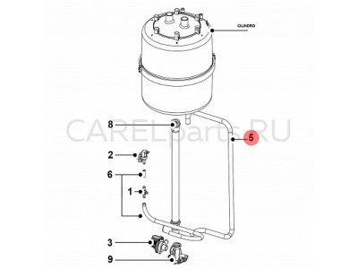 UEKDH00000 Гофрированный шланг CAREL UEKDH00000 Гофрированный шланг CAREL