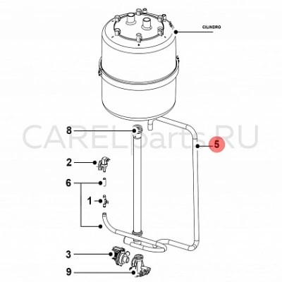 UEKDH00000 Гофрированный шланг CAREL UEKDH00000 Гофрированный шланг CAREL