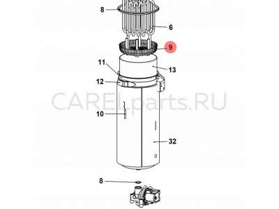 UEKF000020 Фильтр цилиндра CAREL UEKF000020 Фильтр цилиндра CAREL