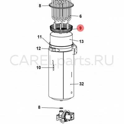 UEKF000020 Фильтр цилиндра CAREL UEKF000020 Фильтр цилиндра CAREL