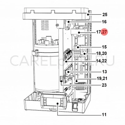 UEKFUSE400 Предохранитель CAREL UEKFUSE400 Предохранитель CAREL
