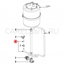 UEKT10000L Комплект присоединительных шлангов CAREL