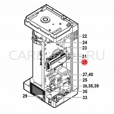 URH00000T3 Блок управления CAREL c.pHC для UR*3 titanium - конфигурируемый URH00000T3 Блок управления CAREL c.pHC для UR*3 titanium - конфигурируемый
