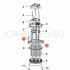 URKBR00000 Фиксатор крышки цилиндра CAREL URKBR00000 Фиксатор крышки цилиндра CAREL