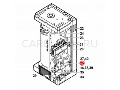 URKCONT200 Электромагнитный контактор CAREL URKCONT200 Электромагнитный контактор CAREL