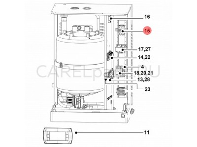 URKCONT300 Электромагнитный контактор CAREL
