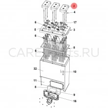 URKCR10020 Защитная крышка контактов питания CAREL