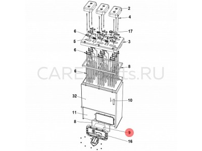 URKF0000XL Фильтр цилиндра CAREL URKF0000XL Фильтр цилиндра CAREL