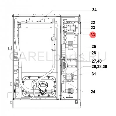 URKFANL200 Вентилятор CAREL для UR URKFANL200 Вентилятор CAREL для UR