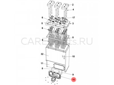 URKFLAN020 Крышка передняя с уплотнением CAREL URKFLAN020 Крышка передняя с уплотнением CAREL
