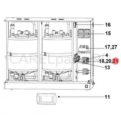 URKFUSE300 Предохранитель CAREL URKFUSE300 Предохранитель CAREL