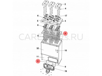 URKG2000XL Комплект уплотнителей CAREL URKG2000XL Комплект уплотнителей CAREL