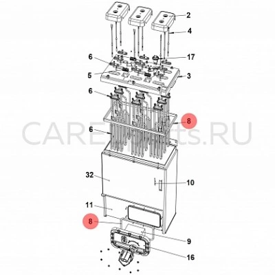 URKG2000XL Комплект уплотнителей CAREL URKG2000XL Комплект уплотнителей CAREL