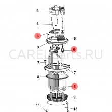 URKH03I402 Нагревательный элемент (ТЭН) CAREL из сплава Incoloy