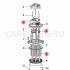 URKH03T501 Нагревательный элемент (ТЭН) CAREL титановый URKH03T501 Нагревательный элемент (ТЭН) CAREL титановый
