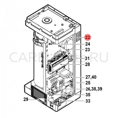 URKKL20000 Комплект тепловой защиты CAREL URKKL20000 Комплект тепловой защиты CAREL