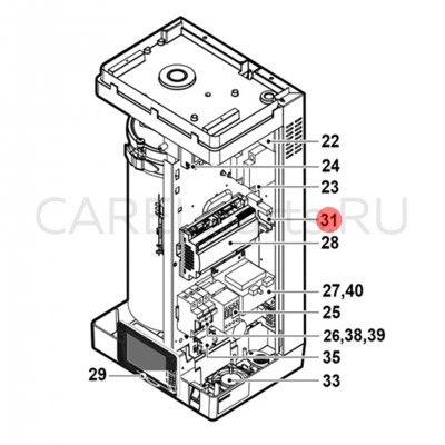 URKREL2400 Реле насоса CAREL URKREL2400 Реле насоса CAREL