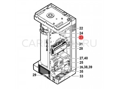 URKSSR1020 Полупроводниковое реле CAREL URKSSR1020 Полупроводниковое реле CAREL