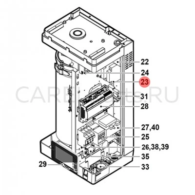 URKSSR1020 Полупроводниковое реле CAREL URKSSR1020 Полупроводниковое реле CAREL